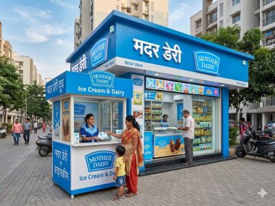 Mother Dairy Franchise — Complete Cost Breakdown, All Formats & How to Apply