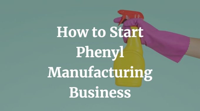 how to start phenyl manufacturing business