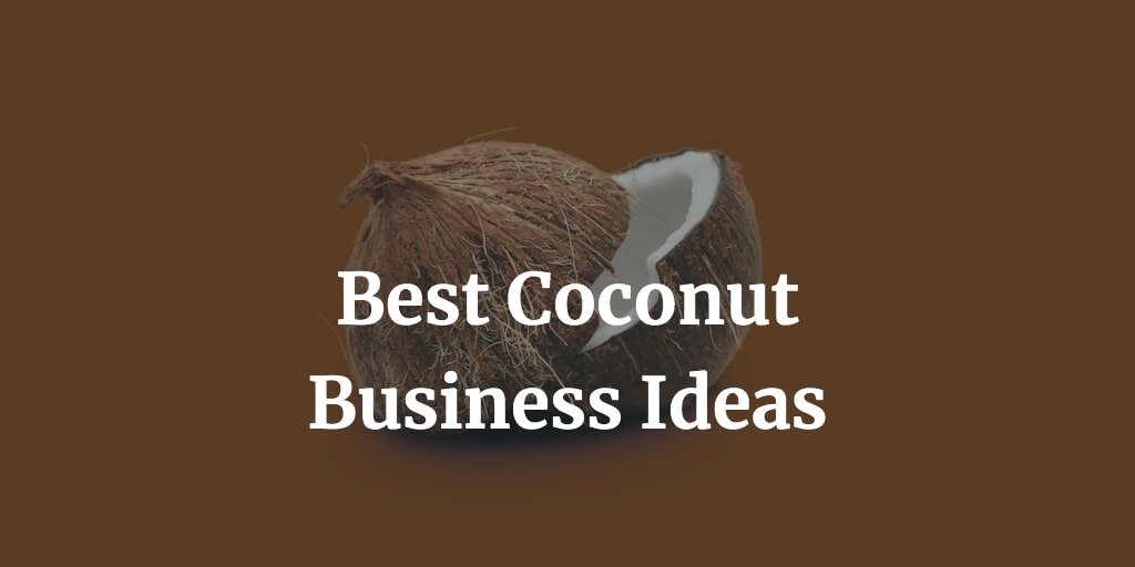 list of the best coconut business ideas