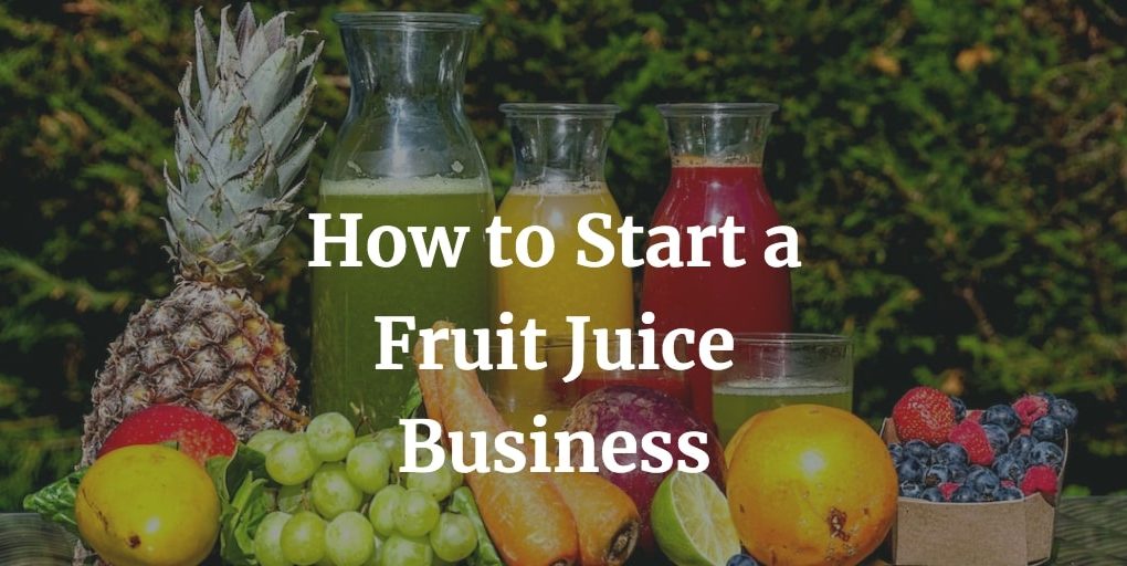 how to start a fruit juice business