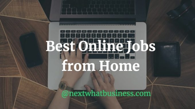 best online jobs from in India