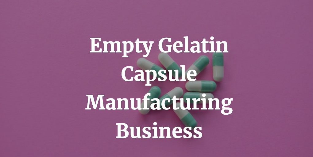 how to start empty gelatin capsule manufacturing business