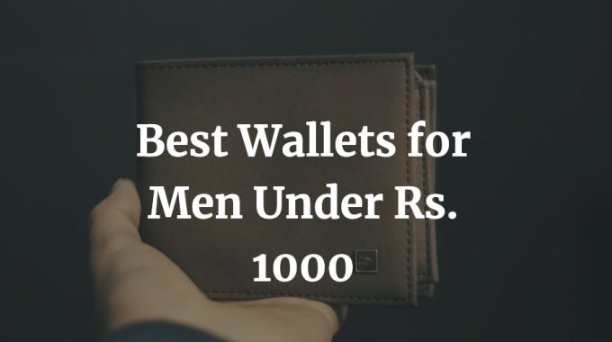 best wallets for men under Rs. 1000 in India