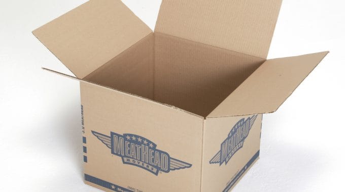 corrugated cardboard box making