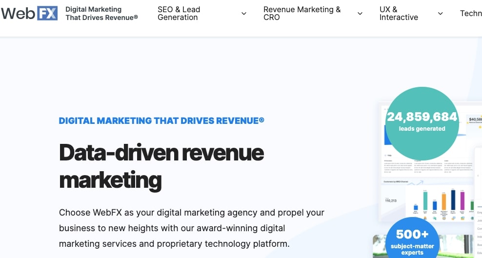 webfx digital marketing agency