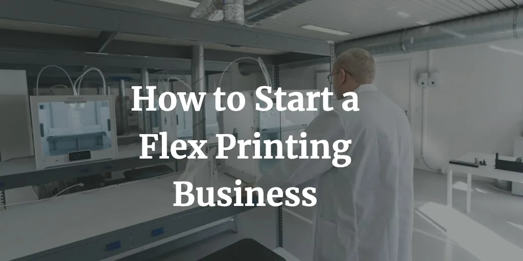 flex printing business plan