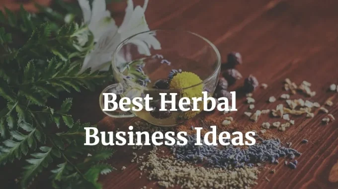 best herbal business ideas