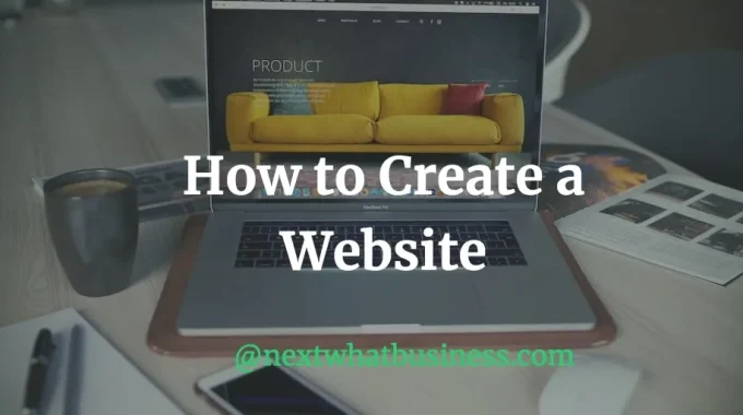 how to create website