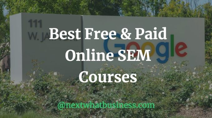 best free and paid sem courses online