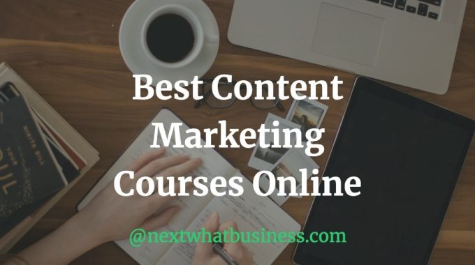 best content marketing courses