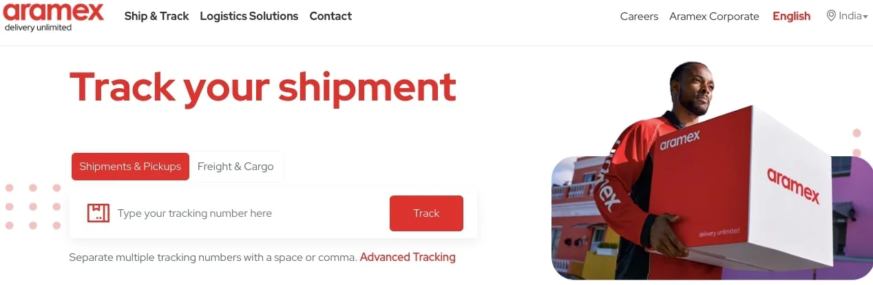 aramex courier