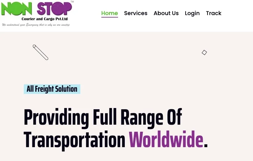 non stop courier