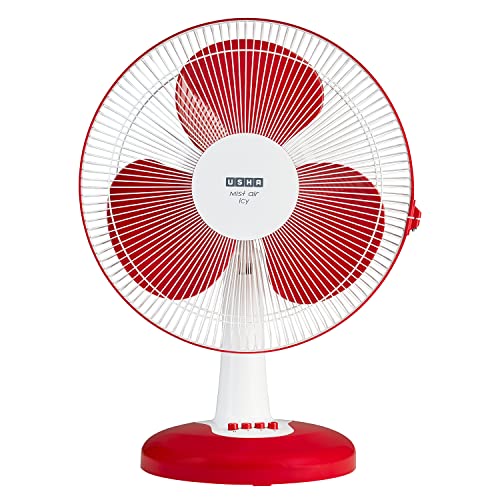 usha table fan