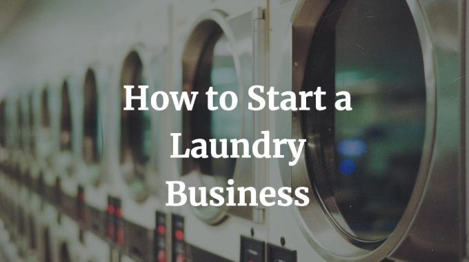 how to start a laundry business