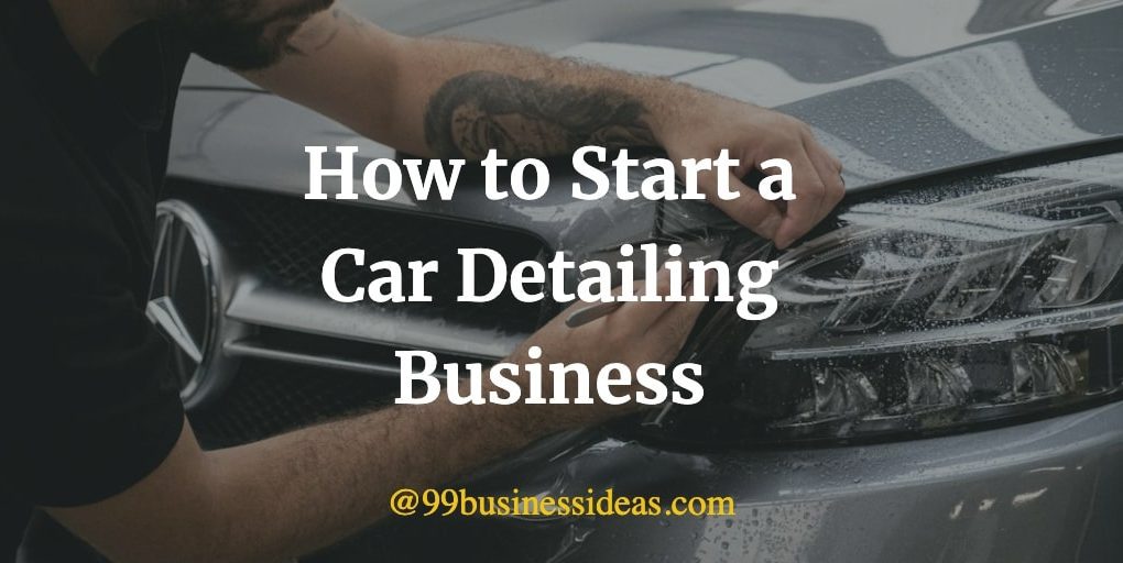 how to start a car detailing business in India