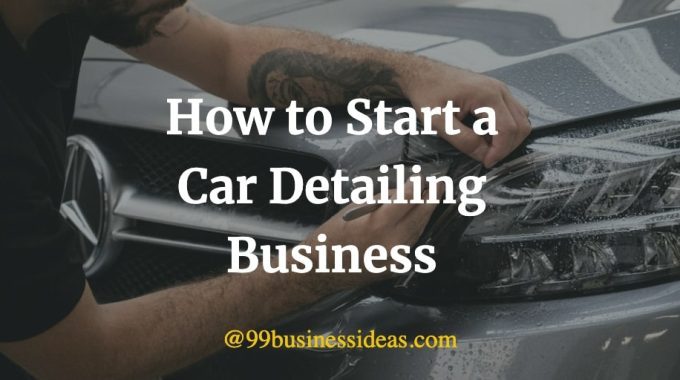 how to start a car detailing business in India