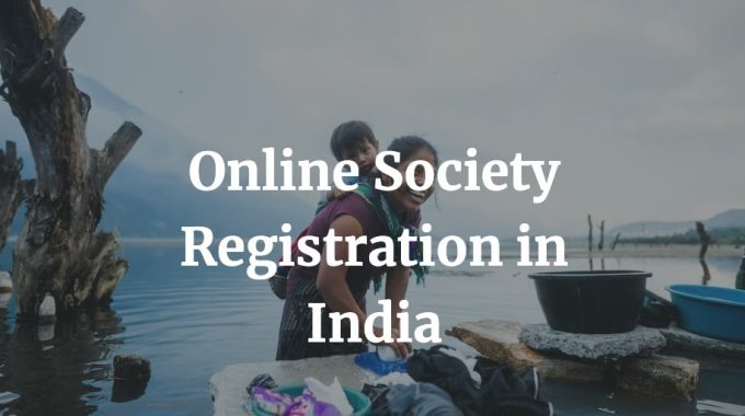 online society registration process in India