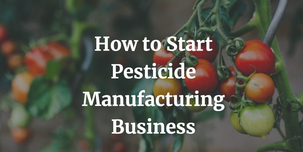 how to start pesticide manufacturing business