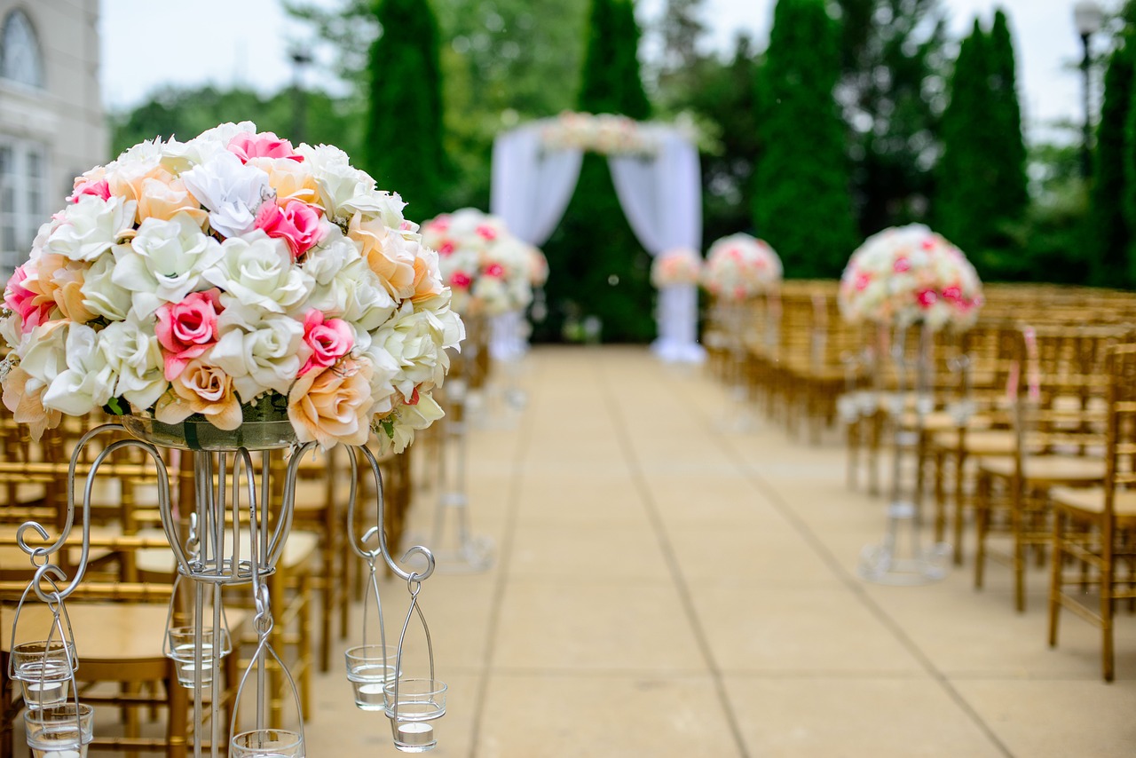 here is a pic of weddding ceremony set up