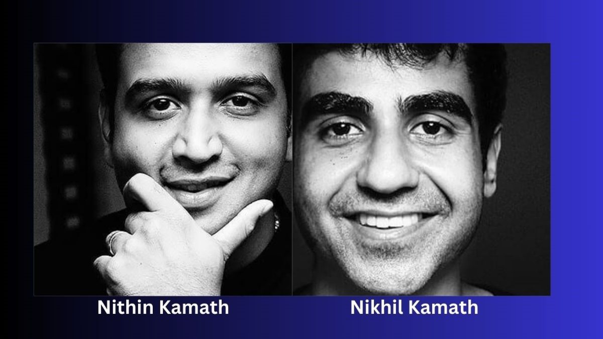 zerodha success story - pic of zerodha founders