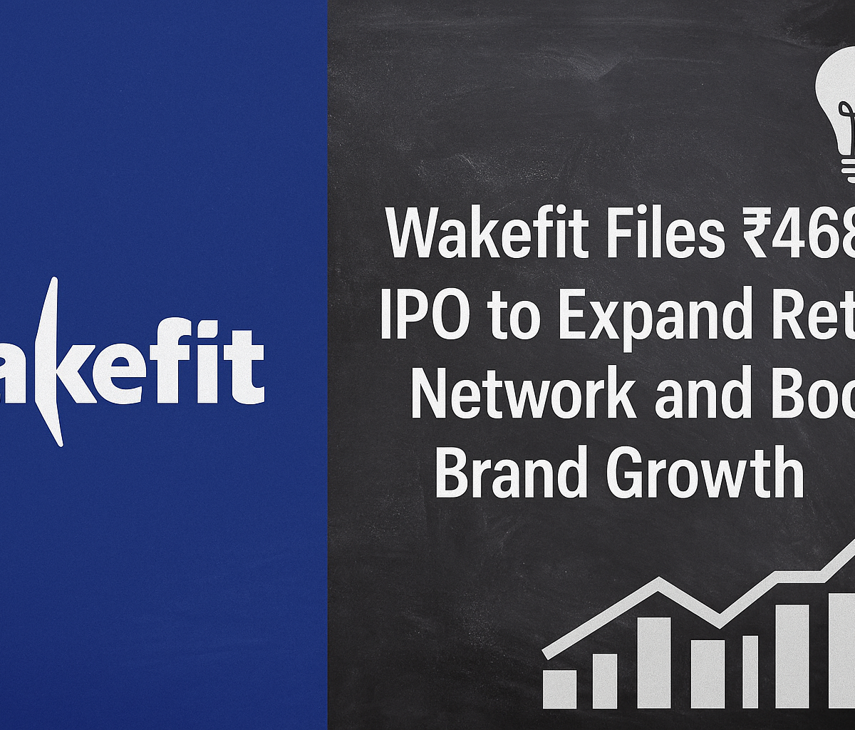 wakefit files 468 crore ipo