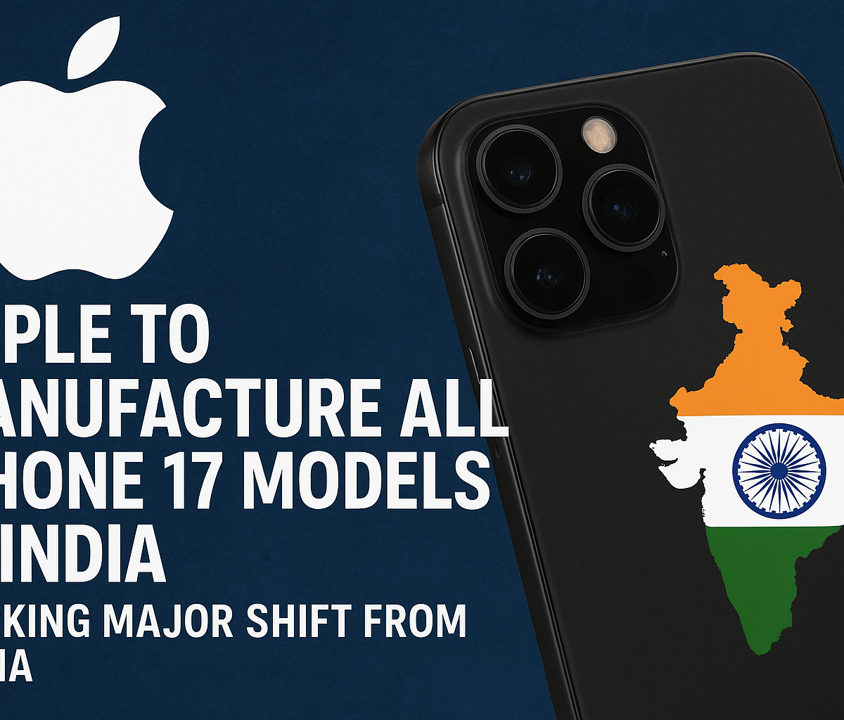 apple iphone 17 manufacturing in india