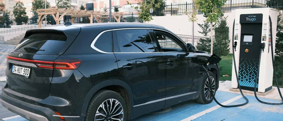 pic of a ev charging station