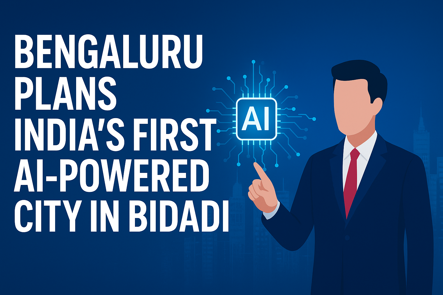 Bengaluru Plans India’s first aI-powered city in bidadi