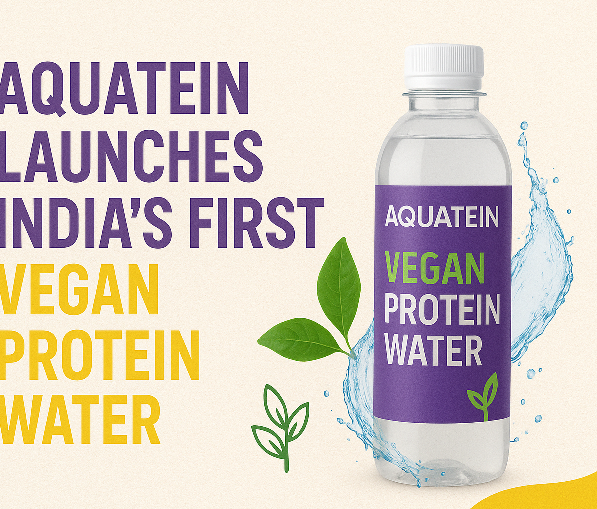 aquatein launches indias first vegan powder