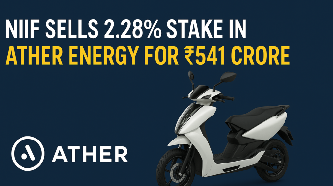 ather energy stake sell by niif