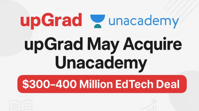 upgrad may acquire unacademy