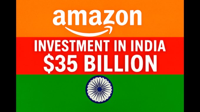 amazon $35 billion dollar investment in india