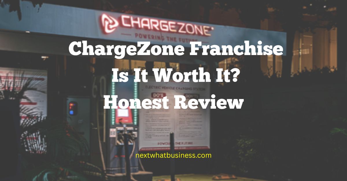 featured image on review article on ChargeZone franchise