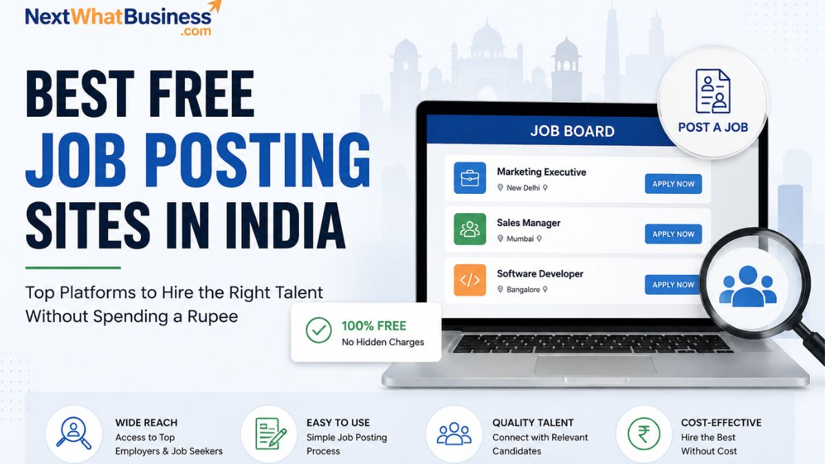 Best free job posting sites in India for businesses and recruiters to advertise vacancies and attract quality candidates